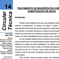 Tratamento de Mourões Pelo Método de Substituição de Seiva