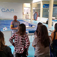 Visita técnica ao Centro Avançado de Reabilitação do Cruzeiro Esporte Clube