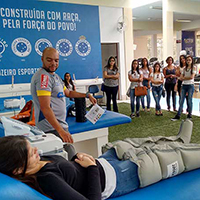 Visita técnica ao Centro Avançado de Reabilitação do Cruzeiro Esporte Clube